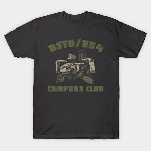 BSTN-54 Campers Club T-Shirt by LegendaryPhoenix